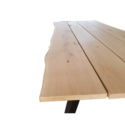 Plank Eg 30mm 200mm 2 meter 2 skåret kant