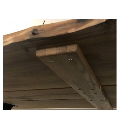 Plank Eg 30mm 200mm 3 meter 2 skåret kant