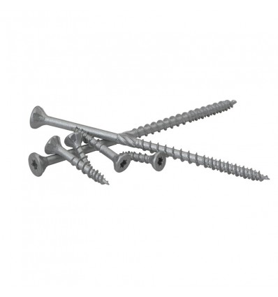 5,0x80mm træskrue udendørs C4 - 1500stk. tx25