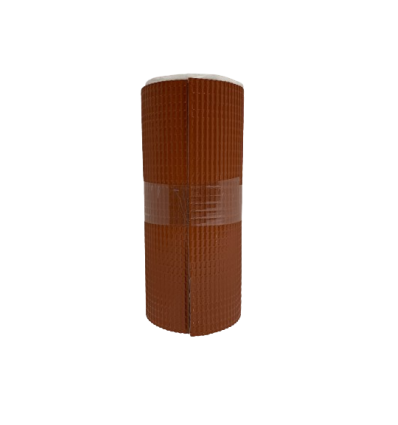 Aluflex inddækning 32cm x 5meter - Rød