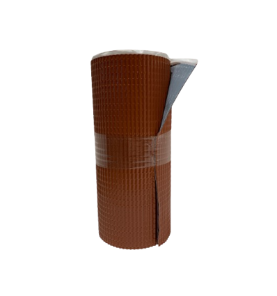 Aluflex inddækning 32cm x 5meter - Rød