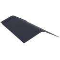 Cembrit Vinkelrygning 30cm flig sort