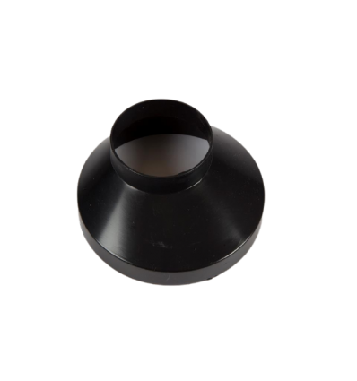 Brøndkrave Ø75 MM PVC SORT