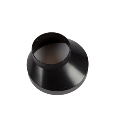 Brøndkrave Ø75 MM PVC SORT