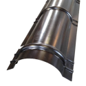 DS Rygning Rund 222cm - polyester sort