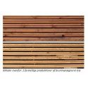 28x120mm terrassebrædder **BRUN**imprægneret NTR-AB