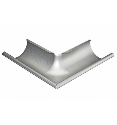 Udvendigt hjørne 125 MM SILVER METALLIC