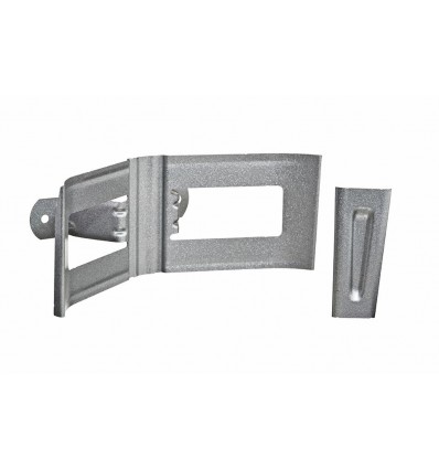 Rørholder Ø75 MM SILVER METALLIC