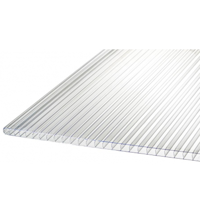 Riatherm 10 mm 2-lags klar 700mm 6000mm