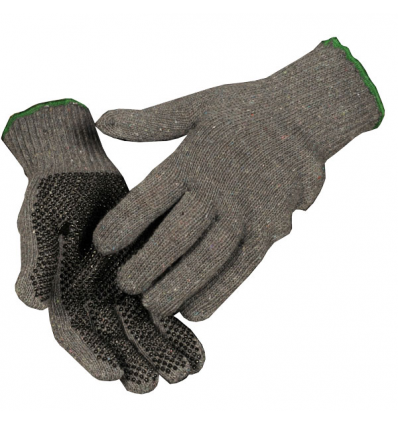 Boisen Dot handsker grå one size (12stk)