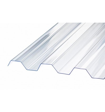 Sunlux 2000 PC trapezplade KLAR 424 cm - Profil...