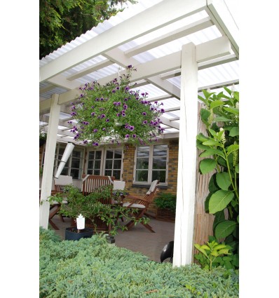 Sunlux 2000 PC trapezplade KLAR 620 cm - Profil...