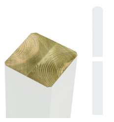 Omlimet stolpe - 9x9x298 cm