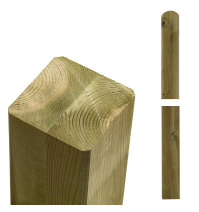 Omlimet stolpe - 9x9x298 cm