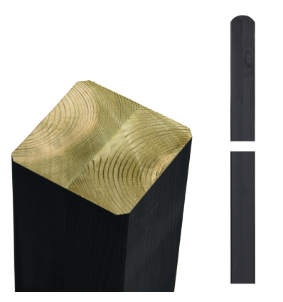 Omlimet stolpe - 9x9x208 cm