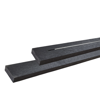 Basic Bord/Bænkesæt - 177 cm - RePlast - Sort