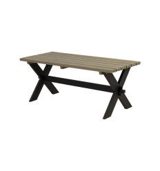 Nostalgi Plankebord - 177 cm - Sort/Gråbrun