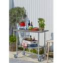Urban Picnic Plante-/Grillbord - 100 cm - Gråbrun