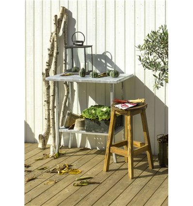 Plantebord i stål - 75 cm