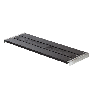 Cubic / PIPE Bænk - 120×37 cm - Sort