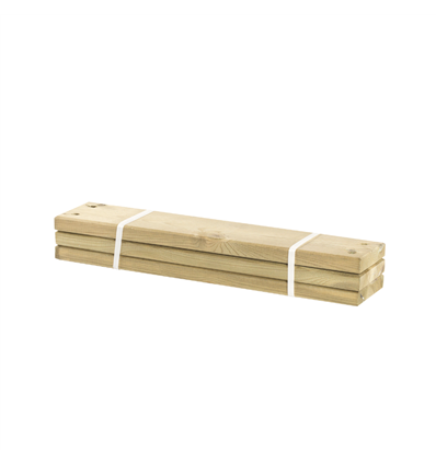 PIPE planker 60 cm - Trykimprægneret (3 stk.) 