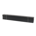 PIPE planker 120 cm - Sort (6 stk.)