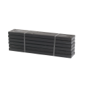 PIPE planker 60 cm - Sort (6 stk.) 