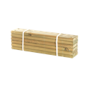 PIPE planker 60 cm - Trykimprægneret (6 stk.)