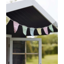 Legehus - grundmål 134×134 cm + 58 cm terrasse - Ubehandlet