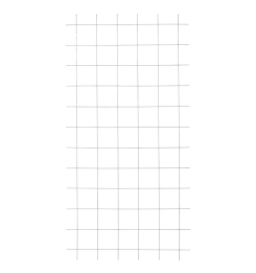 Stålepalier 90x180 cm - u/kant