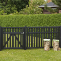 Country Hegn - Sort - 150x96 cm