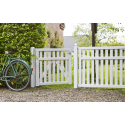 Country Hegn - Hvid - 150x96 cm