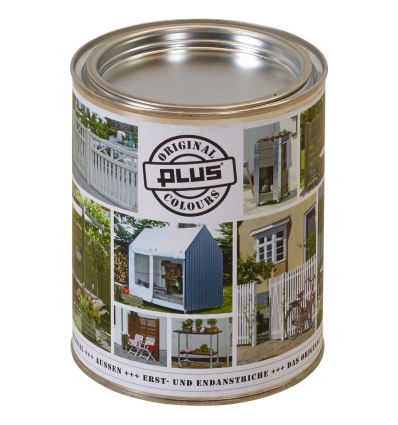 PLUS lasurfarve Hvid ¾ ltr.