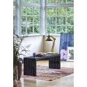 Rustik Trallebænk Design - 138×36 cm - Sort