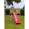 PLUS Play Legetårn inkl. rød rutsjebane 