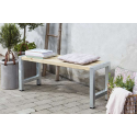 Café Plankebænk - 127 cm - Trykimprægneret