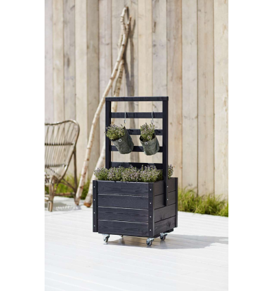 Espalier til Plantekasser - 50×58 cm - Sort