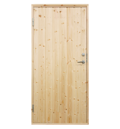 Udhusdør std. panel inkl. karm - VU - 88,6×197,8 cm