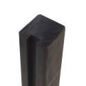 Krydsskåret Profilstolpe m/1 spor - 9x9x268 cm
