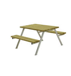 Alpha Bord/Bænkesæt - 118 cm - Trykimprægneret