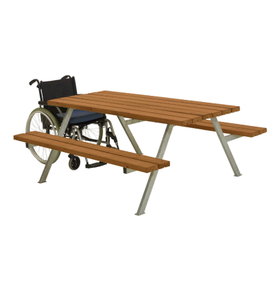 Alpha Bord/Bænkesæt - 177 cm - Teak