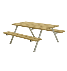 Alpha Bord/Bænkesæt - 177 cm - Lærk