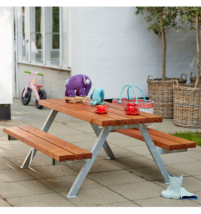 Alpha Junior Bord/Bænkesæt - 177 cm - Teak