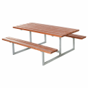 Basic Bord/Bænkesæt - 177 cm - Teak