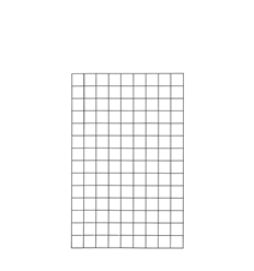 Stålespalier - 90×140 cm, m/kant