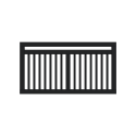 Linea Facadehegn - 150×80 cm
