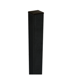 Pulverlakeret stålstolpe 4,5×4,5×186 cm