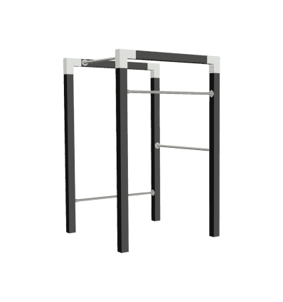 Outdoor fitness - Model 1 - Sort
