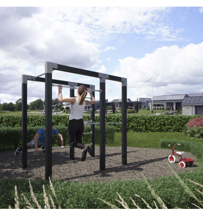 Outdoor fitness - Model 2 - Sort