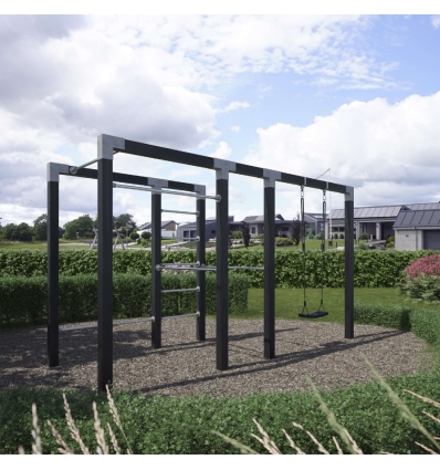 Outdoor fitness - Model 3 - Sort